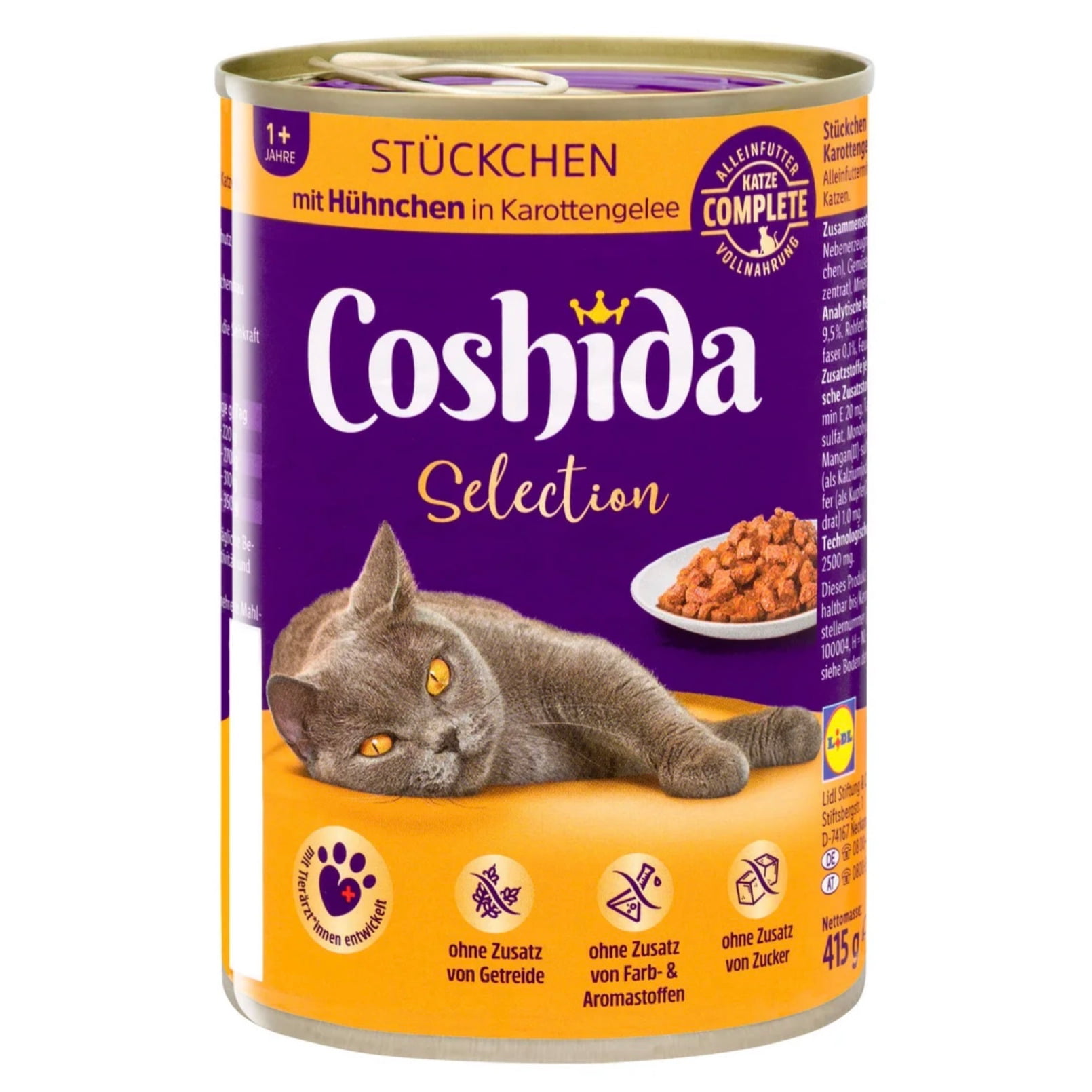 COSHIDA Selection Hühnchen in Karottengelee