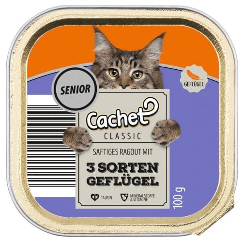 Cachet Classic 3 Sorten Geflügel Senior