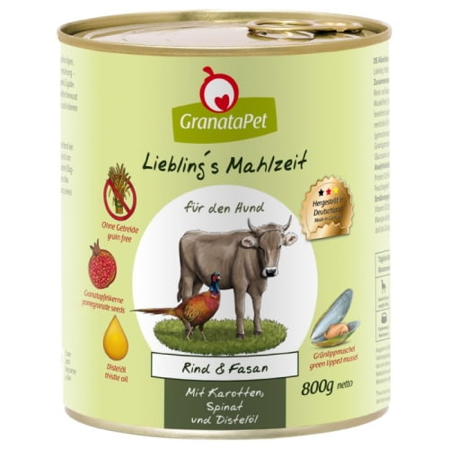GranataPet Liebling's Mahlzeit Rind & Fasan