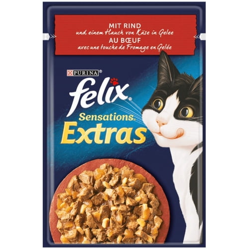 FELIX Sensations Extras mit Rind