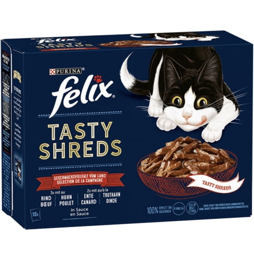 FELIX Tasty Shreds Geschmacksvielfalt vom Land
