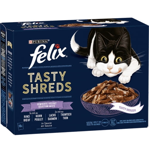 FELIX Tasty Shreds Gemischte Vielfalt