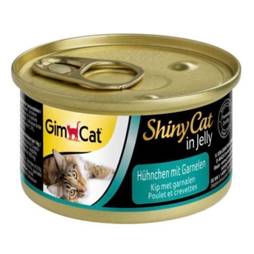 GimCat ShinyCat Hühnchen mit Garnelen in Jelly