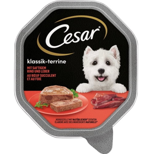 Cesar Klassik-Terrine Rind und Leber