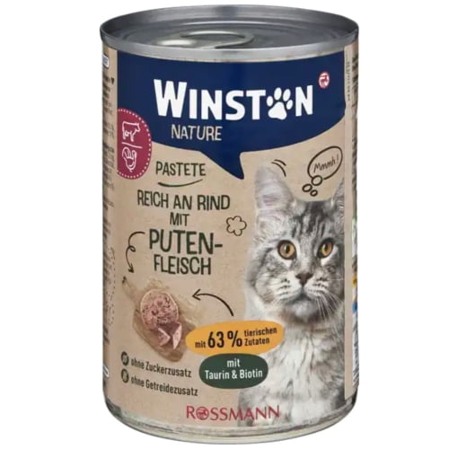 WINSTON Nature Pastete Rind & Pute