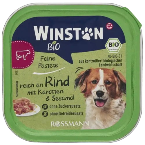 WINSTON Bio Feine Pastete Rind