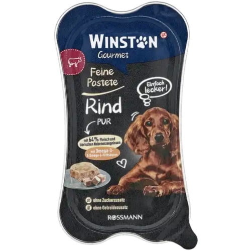 WINSTON Gourmet Feine Pastete Rind PUR