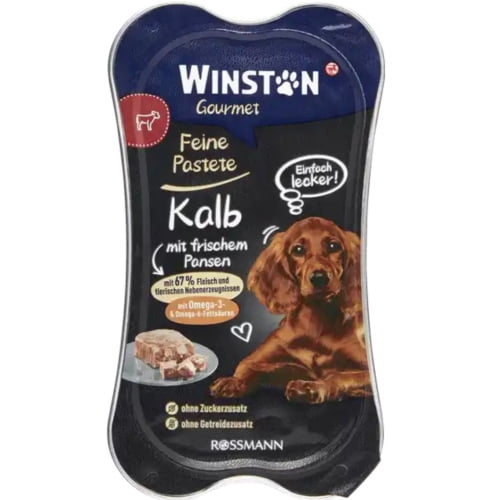 WINSTON Gourmet Feine Pastete Kalb