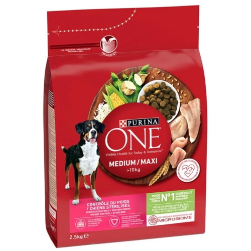 PURINA ONE Medium/Maxi Weight Control Sterilised Truthahn