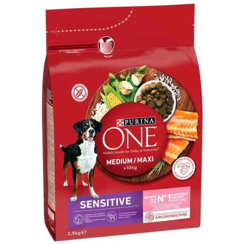 PURINA ONE Medium/Maxi Sensitive Lachs