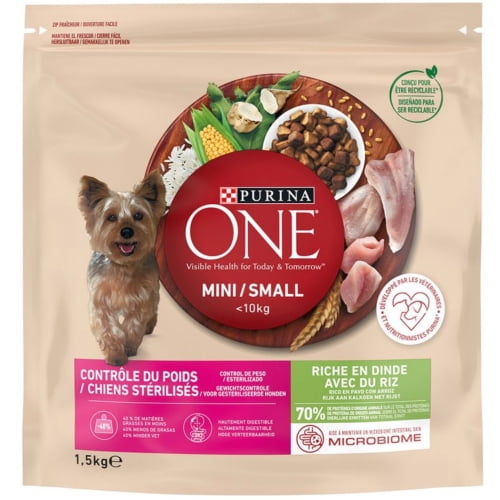 PURINA ONE Mini Weight Control/Sterilised Truthahn