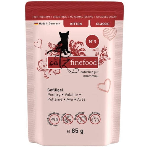 catz finefood Classic Kitten Geflügel