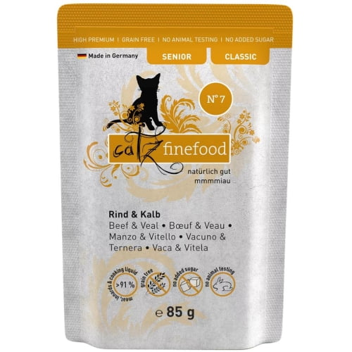 catz finefood Classic Senior Rind & Kalb