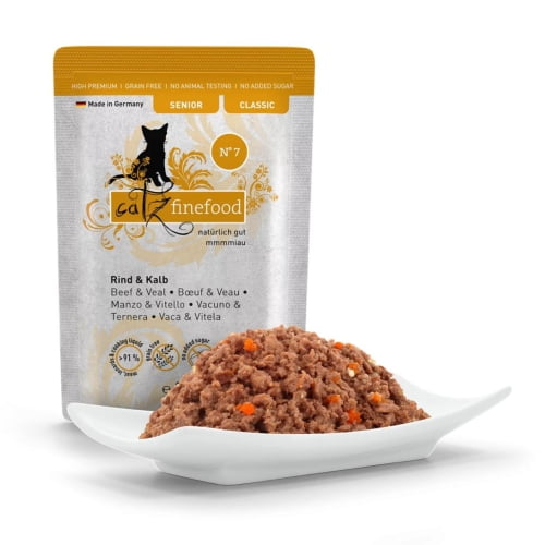 catz finefood Classic Senior Rind & Kalb
