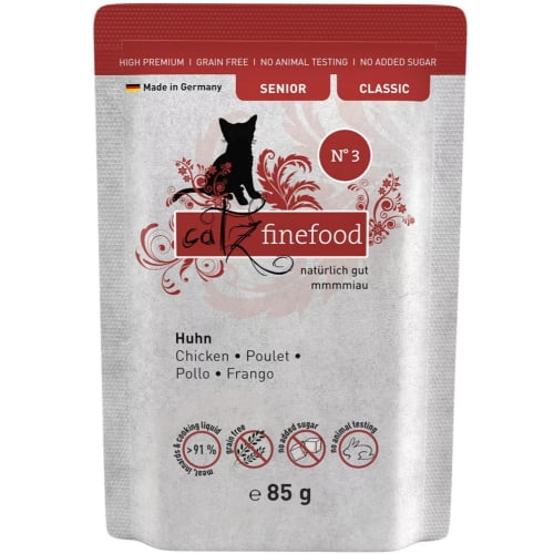 catz finefood Classic Senior Huhn