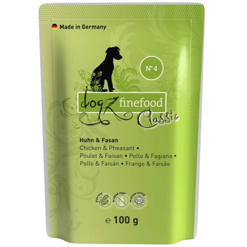 dogz finefood CLASSIC Huhn & Fasan