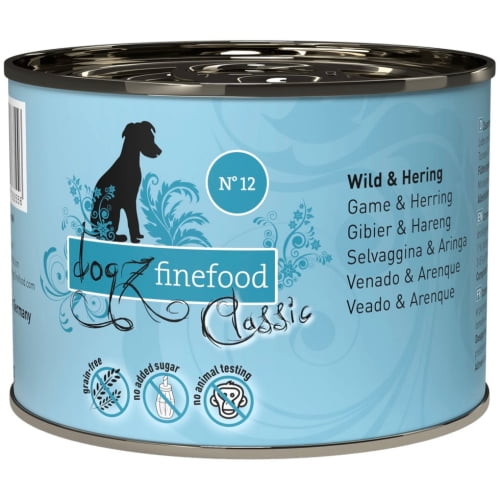 dogz finefood CLASSIC Wild & Hering