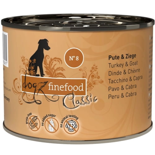 dogz finefood CLASSIC Pute & Ziege