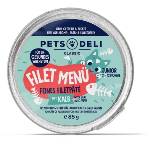 Pets Deli Classic Filet Menü Junior Kalb