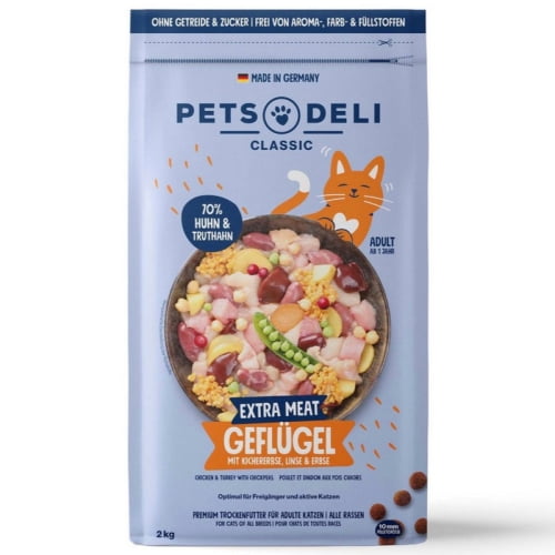 Pets Deli Classic Extra Meat Adult Huhn & Truthahn