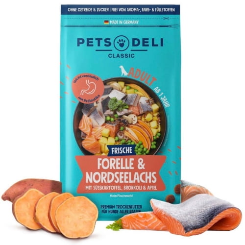 Pets Deli Classic Adult Forelle & Nordseelachs