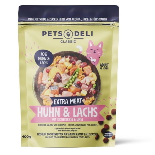 Pets Deli Classic Extra Meat Huhn & Lachs