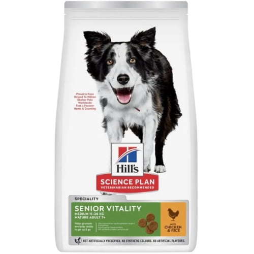 Hill's Science Plan Senior Vitality Mature Adult 7+ Medium