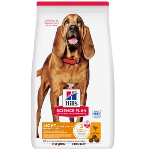 Hill's Science Plan Light Mature Adult 7+ Medium