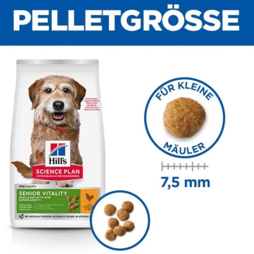 Hill's Science Plan Senior Vitality Mature Adult 7+ Small & Mini