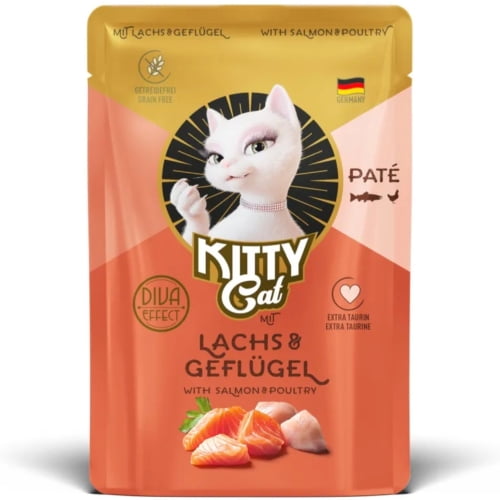 KITTY Cat Paté Lachs & Geflügel