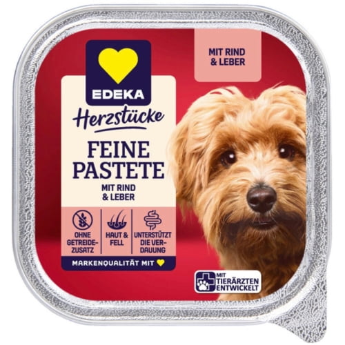 EDEKA Herzstücke Feine Pastete Rind & Leber