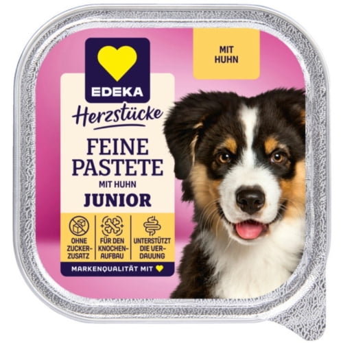 EDEKA Herzstücke Feine Pastete Junior Huhn