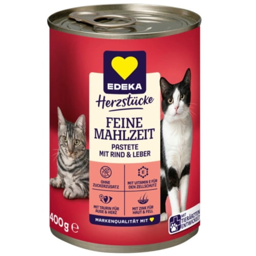 EDEKA Herzstücke Feine Mahlzeit Pastete Rind & Leber