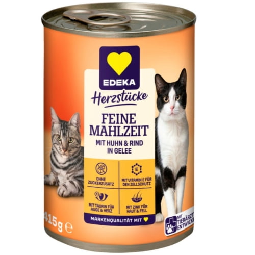 EDEKA Herzstücke Feine Mahlzeit Huhn & Leber