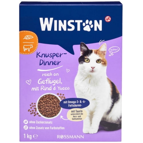 WINSTON Knusperdinner reich an Geflügel